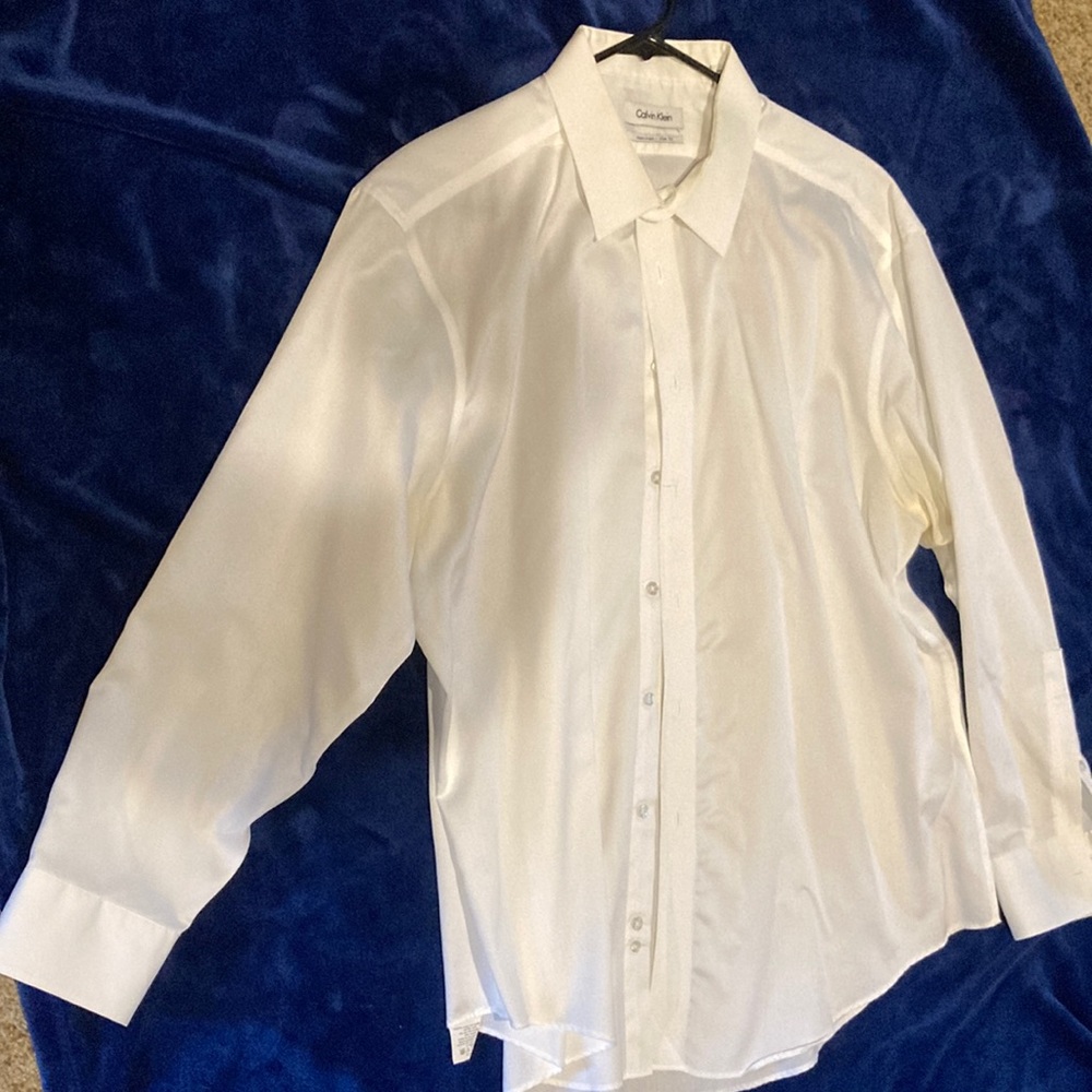 Calvin Klein Mens Dress Shirt